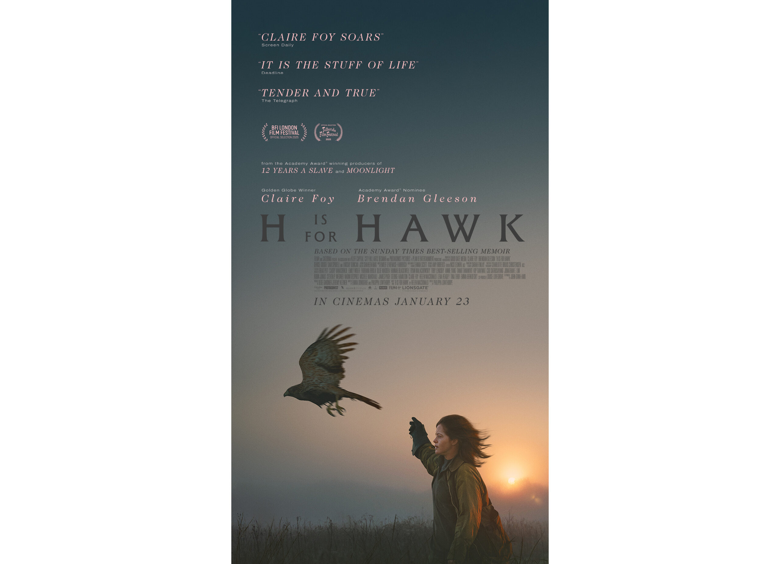 H is For Hawk (12A)