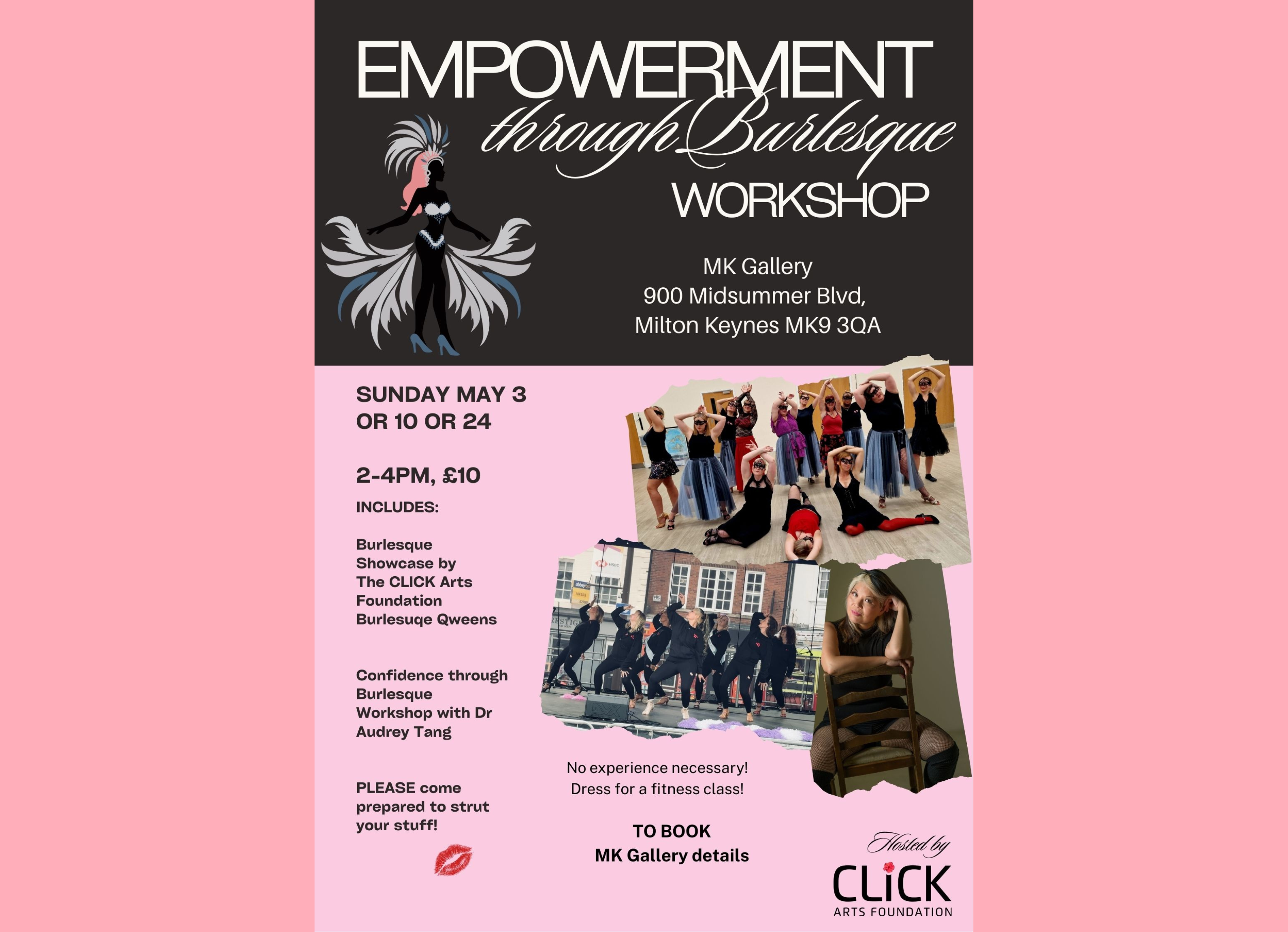 Empowerment Through Burlesque Workshop