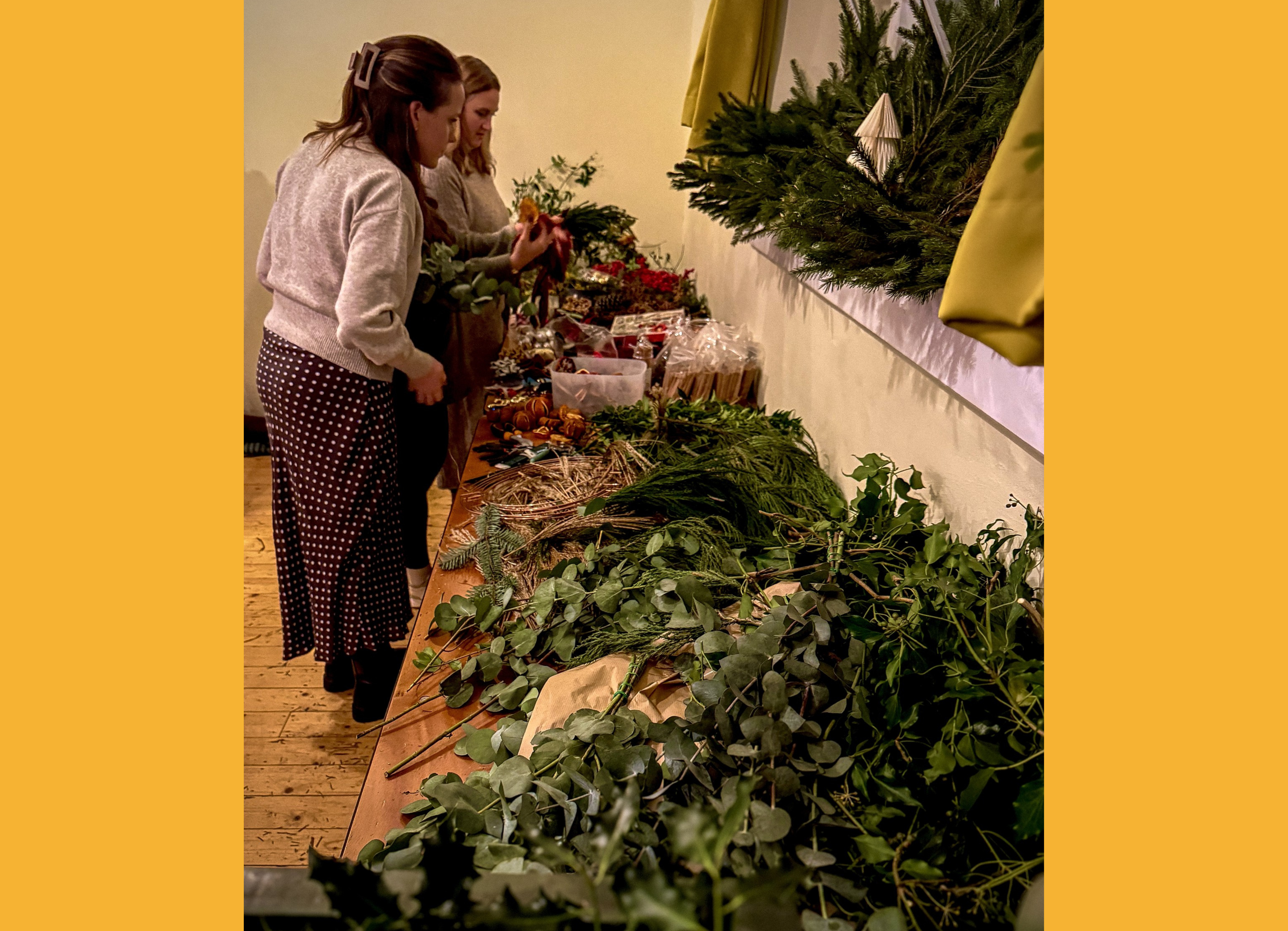 Festive Wreath Making